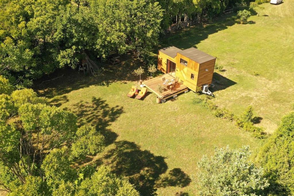 Tiny House Atypique Tout Confort 4 Pers Jardin لا غارد المظهر الخارجي الصورة
