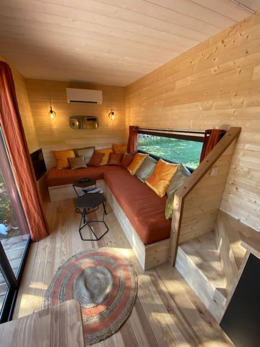 Tiny House Atypique Tout Confort 4 Pers Jardin لا غارد المظهر الخارجي الصورة
